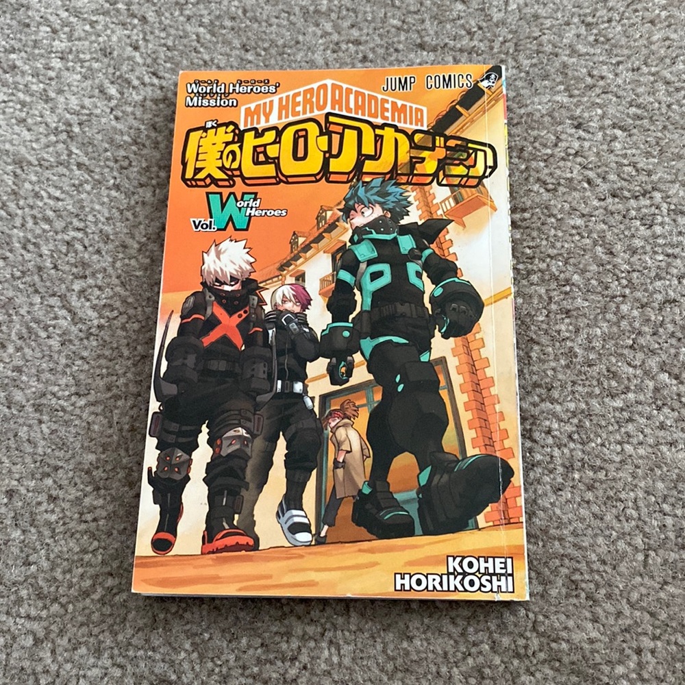 Mha world hero’s mission book